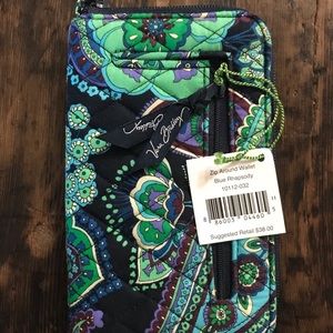 New with tags Vera Bradley Blue Rhapsody wallet